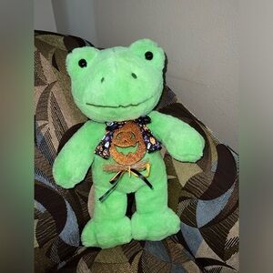 Build-A-Bear Workshop Spring Frog Jolly Jumps Stuffed Animal Plush Halloween